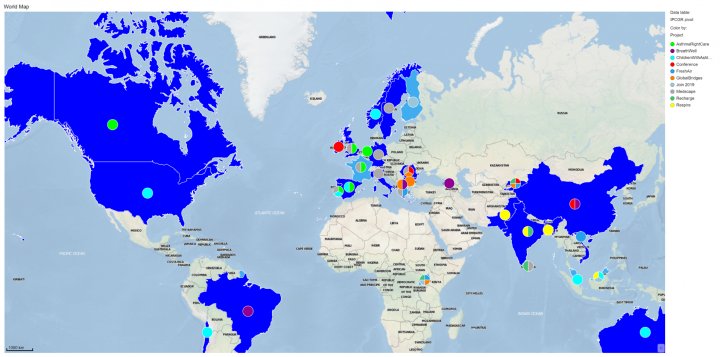 IPCRG Projects World Map IPCRG Projects World Map